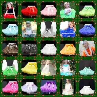   Color Full Pettiskirt Skirt Petti Fancy Dance Tutu Dress Skirt 1 8Year
