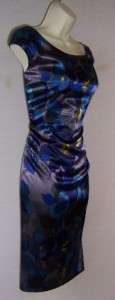 EVAN PICONE Floral Print Cocktail Evening dress 14 NWT  