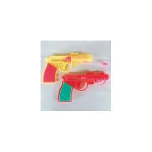  Assorted Color Plastic Cork Gun Pistol Toys   Pack of 1 