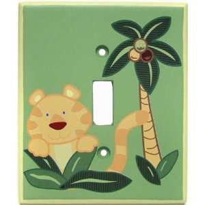  Jungle Babies Nursery Baby Bedding Single Switchplate Cover Baby