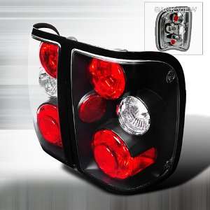  01 03 FORD RANGER XL XLT EDGE/TREMOR BLACK TAIL LIGHTS 