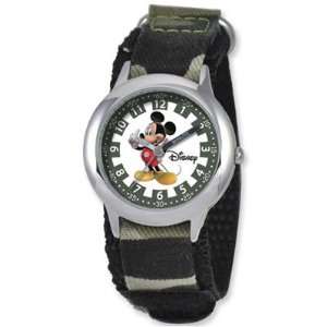  Disney Kids Mickey Mouse Camo Velcro Band Time Teacher 