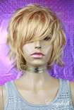 W149K Long Blonde Gold Party Cosplay Wig  