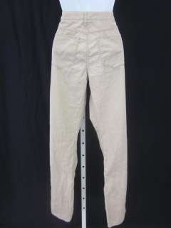 HELMUT LANG Beige Corduroy Straight Leg Pants Sz 27  