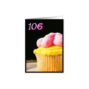 Happy 106th Birthday Muffin Card Toys & Games