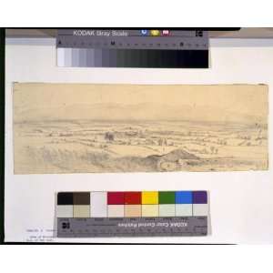  Drawing View of Winchester, Va., from fort on the hill N.E 