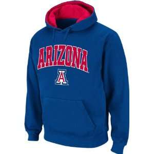  Arizona Wildcats Arched Tackle Twill Hooded Sweatshirt 