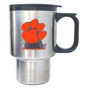  Clemson Tigers Stainless Travel Mug   NCAA College 