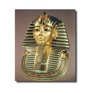  The Gold Funerary Mask From The Tomb Of Tutankhamun 