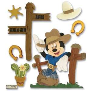 Disney Vacation Dimensional Sticker Western Mickey [Kitchen]  