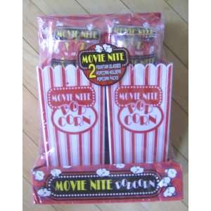Movietime Popcorn Entertainment Set 