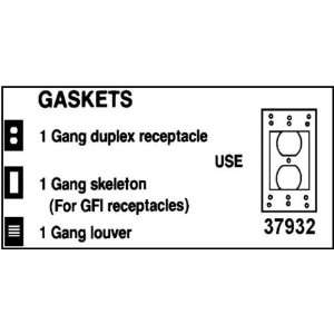   Products 1 Gang Duplex Receptacle/GFCI Gasket 37932
