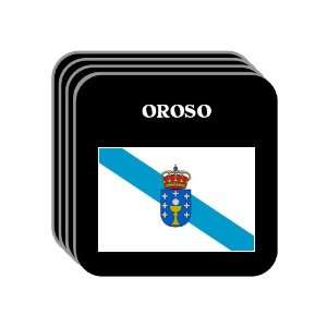  Galicia   OROSO Set of 4 Mini Mousepad Coasters 