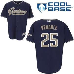  Will Venable San Diego Padres Authentic Alternate Cool 