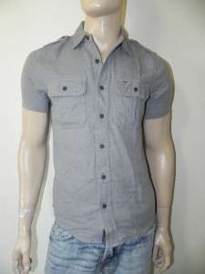 New Hollister Hco. Mens Graphic Button Front Shirt