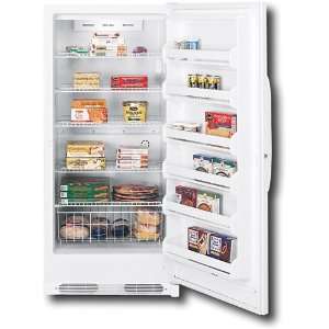   White 20.6 Cu. Ft. Manual Defrost Upright Freezer Appliances