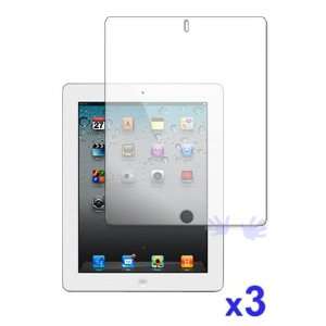  3 Packs of HHI iPad 2 (2nd Generation) Crystal Clear Film 