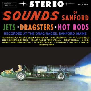 Sounds of Sanford Jets   Dragsters Hot Rods CD NEW  