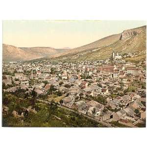  Mostar,general view,Herzegowina,Austro Hungary