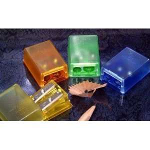  KUM 2 in1 Box, Ice, 2 hole Plastic Pencil Sharpener, Mini 