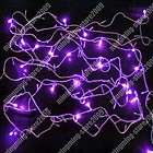 Purple 100 LED 10m Fairy Light Wedding xmas party  