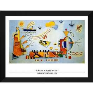  Wassily Kandinsky FRAMED 28x36 Milder Vorgang, 1928 