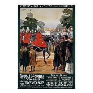  Maurice Toussaint   Paris A Londres Giclee Canvas