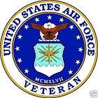 United States Air Force Veteran Window Decal Sticker