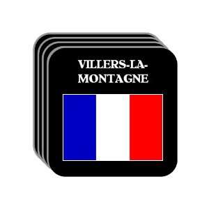  France   VILLERS LA MONTAGNE Set of 4 Mini Mousepad 