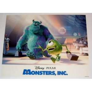  MONSTERS INC   Movie Poster Print   11 x 14 inches Disney 