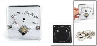 AC 0 1000A Plastic Housed Analog Panel Ammeter YS 80  