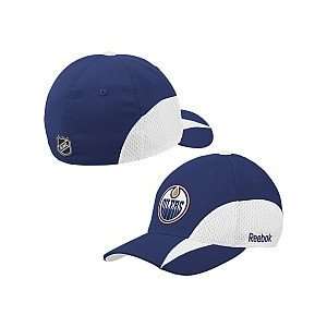  Reebok Edmonton Oilers Platinum Practice Stretch Fit Hat 