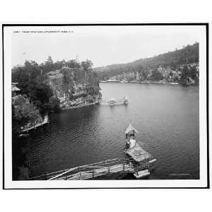  The Bathing place,Lake Mohonk Mountain House,N.Y.