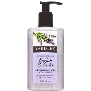 Yardley London English Lavender Hand Soap 8.4 oz. (Quantity of 6)