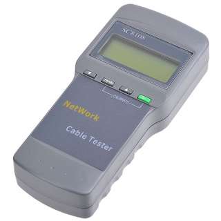 CAT5 RJ45 Network Cable Tester Meter Length SC8108  