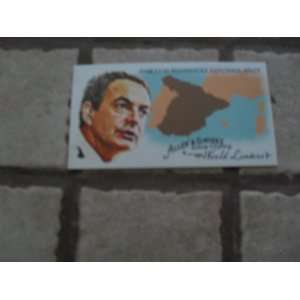   Leaders Jose Luis Rodriguez Zapatero #Wl41 Mini Card 