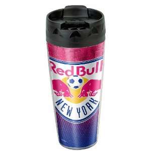  MLS Red Bull New York 16 Ounce Travel Mug Sports 