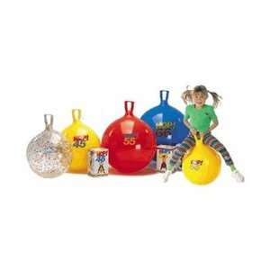  Gymnic HOP45Y Gymnic Hop Ball 17.72 in Yellow Sports 