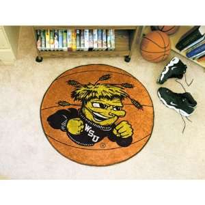  BSS   Wichita State Shockers NCAA Basketball Round Floor 
