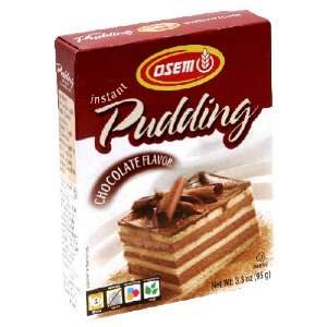 Osem, Mix Pudding Chocolate, 3.3 Ounce (12 Pack)  Grocery 