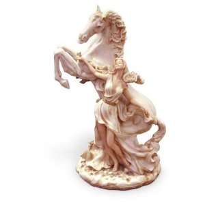  Lady With Horse 23 Figurine