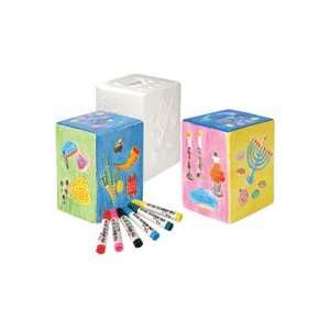  Mitzvahs Family Color Me Tzedakah Box Toys & Games