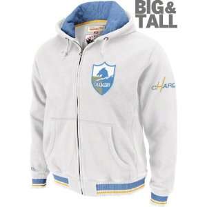 San Diego Chargers Mitchell & Ness White Big & Tall Standing Room Full 