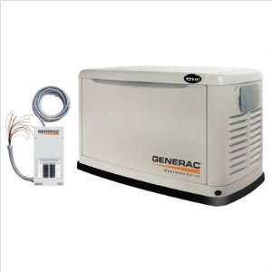 Generac 0055020 10 Kw Air Cooled Standby Generator with 