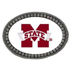  Mississippi State Bulldogs NCAA Team Logo Pewter Lapel Pin 