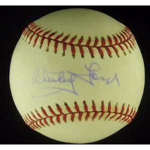 Whitey Ford Signed Baseball JSA COA Yankees Auto HOF   Autographed 