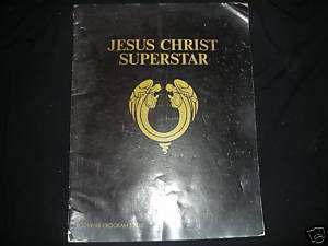 Jesus Christ Superstar Souvenir Program 1971  