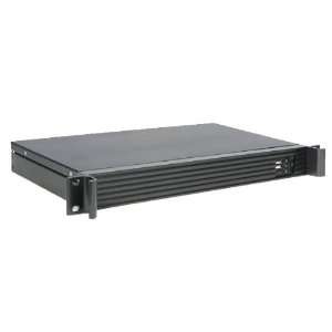   118V2 ITX 1U Rackmount Mini ITX Server Chassis (Black) Electronics