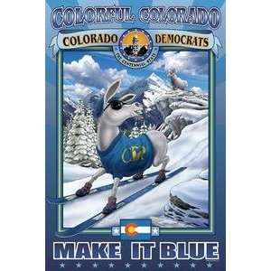  Vintage Art Colorful Colorado   Make it Blue   20364 1 