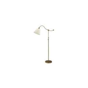   Lamp Weathered Brass w/White Linen Shade by House of Troy HP700 WB WL
